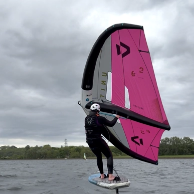 Harry on the water foiling