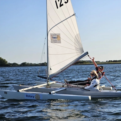 A coupe at Sailability.